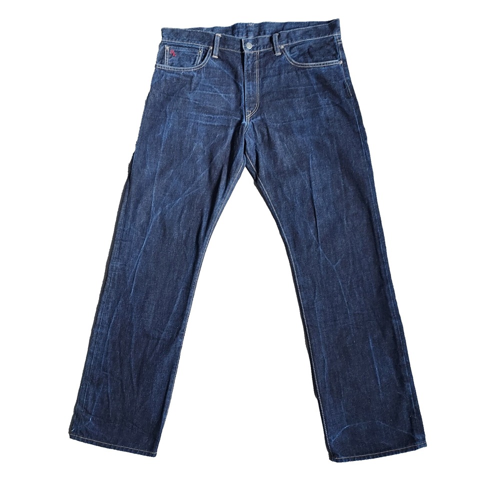 Polo Ralph Lauren Men's Size 36 X 33" 1967 Superior Quality Dark Wash Jeans
